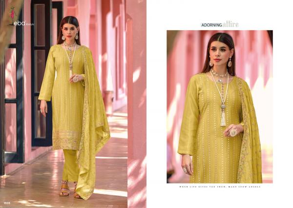 Eba Sisa Vol 2 Heavy Chinon Designer Embroidery Suit Collection